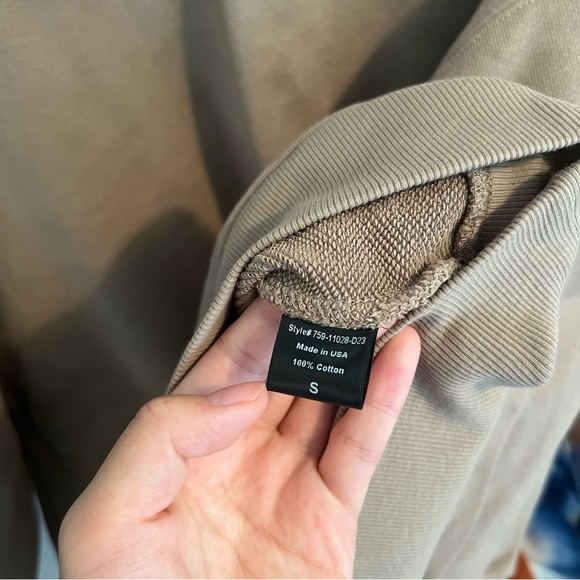 Jenni kayne cotton crewneck sweatshirt - Picture 6 of 6